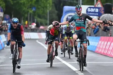 El alemán Nico Denz (Bora Hansgrohe)