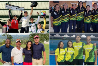 Los competidores caldenses de down hill lograron 4 oros y 2 platas en la Copa Nacional; el equipo de bolos obtuvo 4 oros en el Clasificatorio a Juegos Paranacionales; los golfistas clasificaron a Juegos Nacionales y los nadadores ganaron 3 platas y 3 bronces.