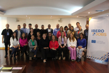 Los integrantes de Ibero4Jobs se reunieron durante la semana en Manizales para socializar el proyecto.