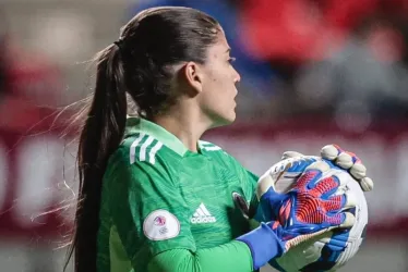 Ella es Natalia Giraldo, la pensilvanense que juega con el América de Cali. Hoy tienen el segundo juego de la final con Santa Fe.