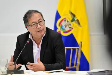 El presidente, Gustavo Petro.