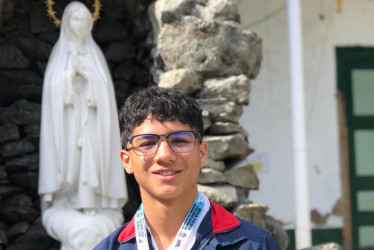 Andrés Felipe Betancur Quintero, ganador de medalla de bronce en judo a nivel nacional.