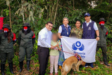 Delegados de la Iglesia católica y de la Defensoría del Pueblo hicieron posible el acuerdo con el Eln para la liberación de la militar y sus hijos.