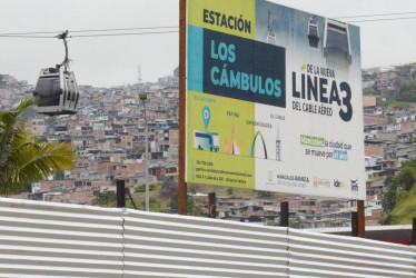 Contrucción la Línea 3 del Cable Aéreo.