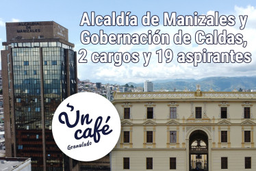 El sonajero para la Alcaldía de Manizales y la Gobernación de Caldas, en Un Café granulado