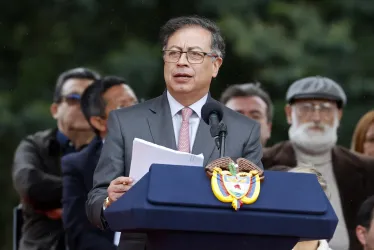 Gustavo Petro, presidente de Colombia.