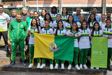 El seleccionado de Caldas que jugará desde hoy el Zonal Nacional en Pereira. Busca una de las cuatro casillas a la siguiente fase.