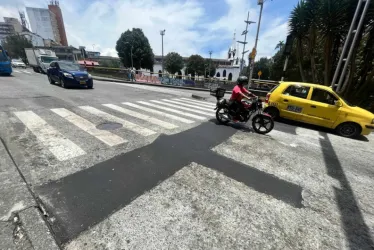 Así quedó el tramo de la avenida del Centro luego de ser intervenido el fin de semana.