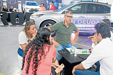 La Autoferia le permitió a Luis Carlos Villada cotizar precios para contar con varias alternativas y definir en familia el carro ideal.