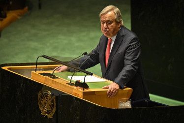 El secretario general de la ONU, António Guterres