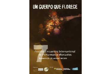 Imagen oficial del séptima edición del Festival Encuentro Internacional de Performance.