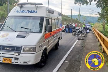 Zulma Ramírez murió tras sufrir lesiones en el accidente del domingo en la vía a Chinchiná.