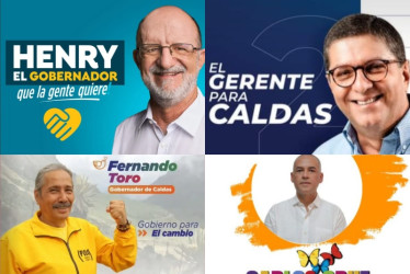 candidatos a la Gobernación