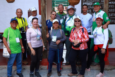 Unas 220 personas se inscribieron para participar en el primer Encuentro Departamental de Caminantes. Las jornadas comenzaban siempre en la Fundación Escuela Taller de Caldas.