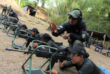 entrenamiento a policias