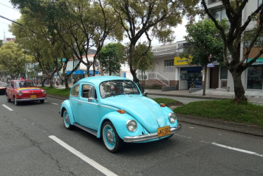 El desfile, organizado por el cumpleaños de Manizales, salió desde El Cable y su sitio de llegada fue el barrio Chipre.