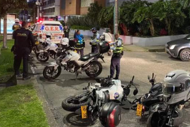 Así quedaron ambas motos.