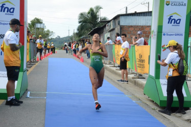 Salomé Pérez, plata para Caldas. 