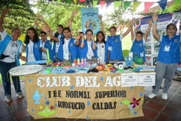 Los colegios de Caldas participaron por una semana en la sexta edición de Expoclubes.