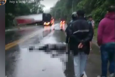 Accidente en el que murió un riosuceño