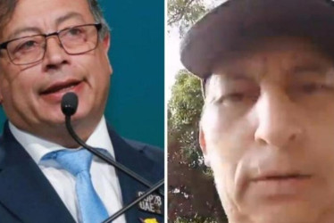 El presidente denunció las amenazas reposteando un video en el que aparecía un hombre que decía que le "van a cortar la cabeza y van a jugar balón" con ella.