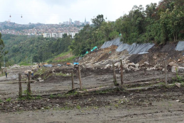 Así se veían las obras de la PTAR el pasado miércoles, cuando reconocieron que solo se tenía un avance del 7,68%.