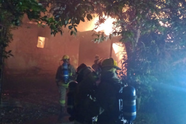 No se registraron lesionados. Es el tercer incendio reportado en Manizales en diciembre.