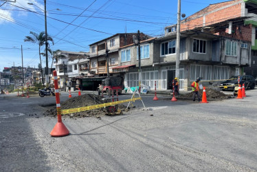 Avanzan obras de reparcheo en zona urbana de Anserma