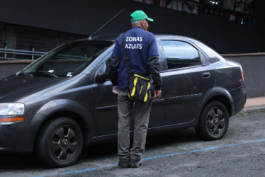 A $3.300 quedó la hora de estacionamiento en las zonas azules de Manizales 