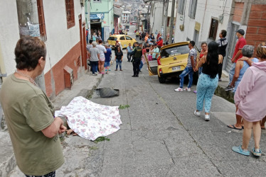 vEl accidente ocurrió pasado el mediodía de este domingo en el barrio Las Américas de Manizales.