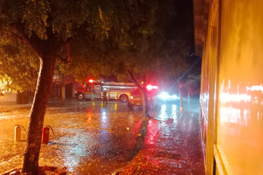 La conflagración ocurrió en el barrio Conejo. No se registraron lesionados.