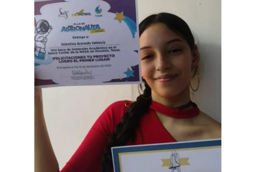 Valentina-acevedo-valencia-estudiante-de-grado-once-de-la-Institución-Educativa-Santa-Teresita