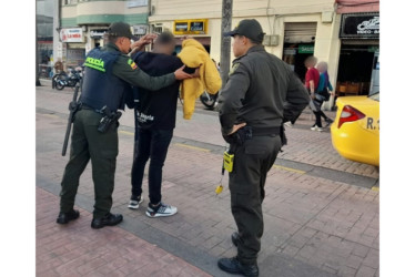 Foto| LA PATRIA  La intervención de la cuadra.