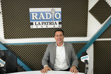 Jorge Eduardo Rojas, alcalde de Manizales, en LA PATRIA Radio.