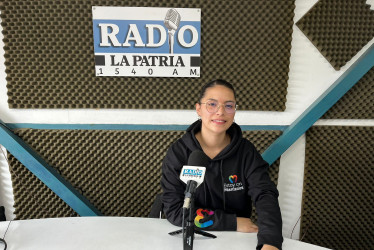 Andrea Mantilla, coordinadora del proyecto Estoy con Manizales del Comité Intergremial de Caldas.