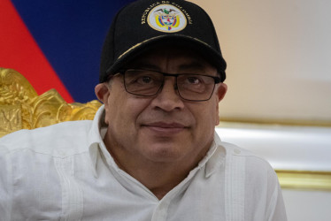 El presidente de Colombia, Gustavo Petro