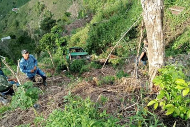  El accidente ocurrió en la vereda Guaco de Aguadas.