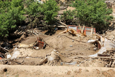 Afganistán es uno de los 10 países más vulnerables al cambio climático con condiciones climáticas extremas, inundaciones, sequías y tormentas de arena y polvo.