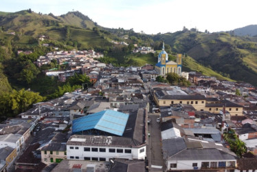 Panorámica de Aranzazu, Caldas.