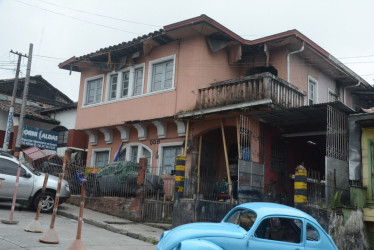 Foto | Freddy Arango | LA PATRIA Así está el estado actual del inmuble.