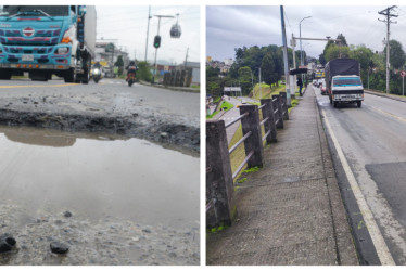 ANTES. Así estaban las aberturas el 3 de mayo.     DESPUÉS. Ahora la vía se encuentra en mejor estado para transitarla. 