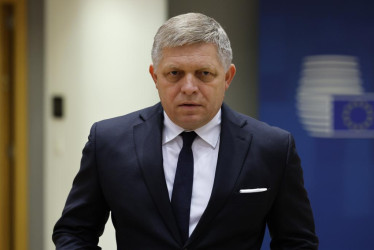 Robert Fico, primer ministro eslovaco.