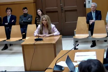 La artista colombiana Shakira compareció en la Audiencia de Barcelona por posible fraude fiscal en noviembre del 2023.