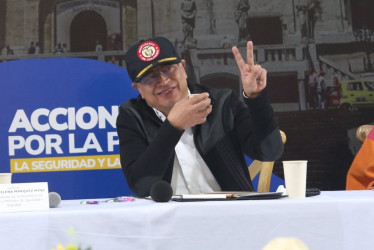 Gustavo Petro en Manizales