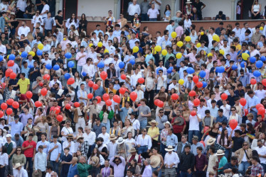 Afición taurina en La Monumental Plaza de Toros de Manizales