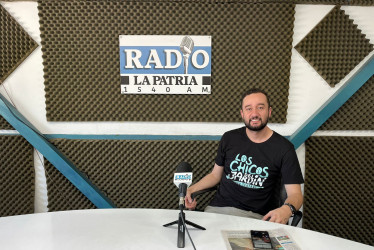 David Carmona, director del grupo teatral Los Chicos del Jardín.