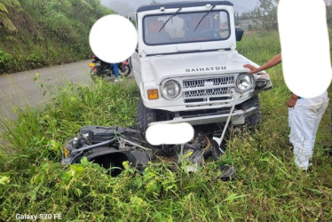 El choque ocurrió en el sector El Chuscal, en la vía que de San José conduce a Risaralda, en el Bajo Occidente de Caldas.