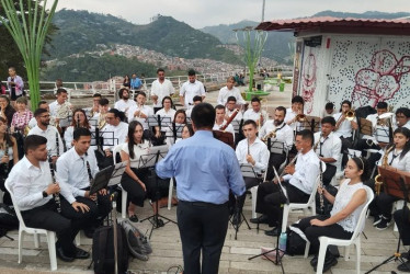 En la imagen, una intervención de la Banda Municipal el pasado 8 de marzo en el Parque de la Mujer. En su redes sociales, la agrupación también registró una presentación en el Parque Ernesto Gutiérrez, durante el Domingo de Ramos del 2024. 