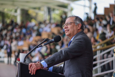 El presidente, Gustavo Petro.