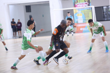  Este sábado la Universidad de Manizales recibió a Lyon de Cali por los cuartos de final de la Liga Nacional de Fútbol Sala. 